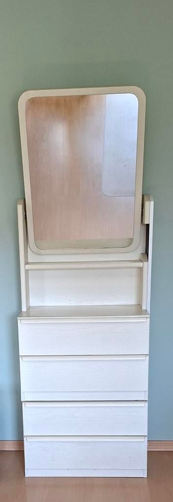 Ladekast met mooie spiegel, Huis en Inrichting, Ophalen, 50 tot 100 cm, 3 of 4 laden, Minder dan 100 cm