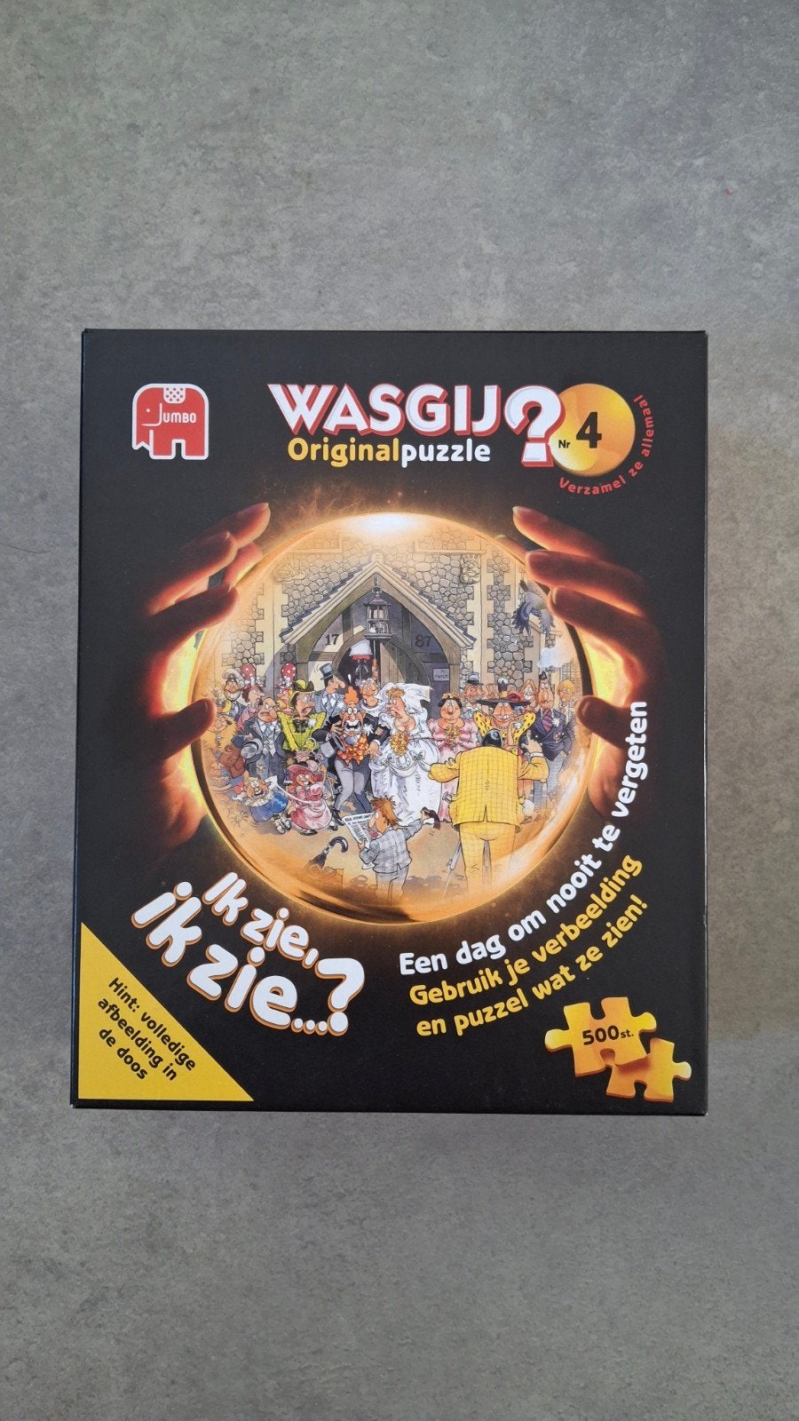 Wasgij Original Puzzel Nr. 4: Een dag om nooit te vergeten, Ophalen of Verzenden, Minder dan 500 stukjes, Gebruikt, Legpuzzel
