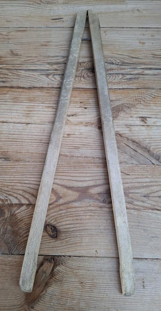 Oude houten wastang, Antiek en Kunst, Ophalen of Verzenden