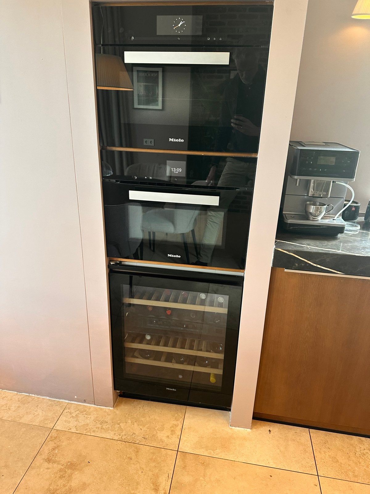 Miele KWT 6321 UG Wijnklimaatkast onderbouw, Ophalen, Gebruikt