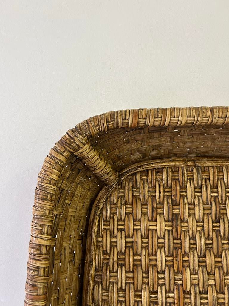 Decoratieve Rotan Wanddecoratie - Handgemaakt, Huis en Inrichting, Woonaccessoires | Wanddecoraties, Ophalen, Gebruikt, Boho, Decoratieobject