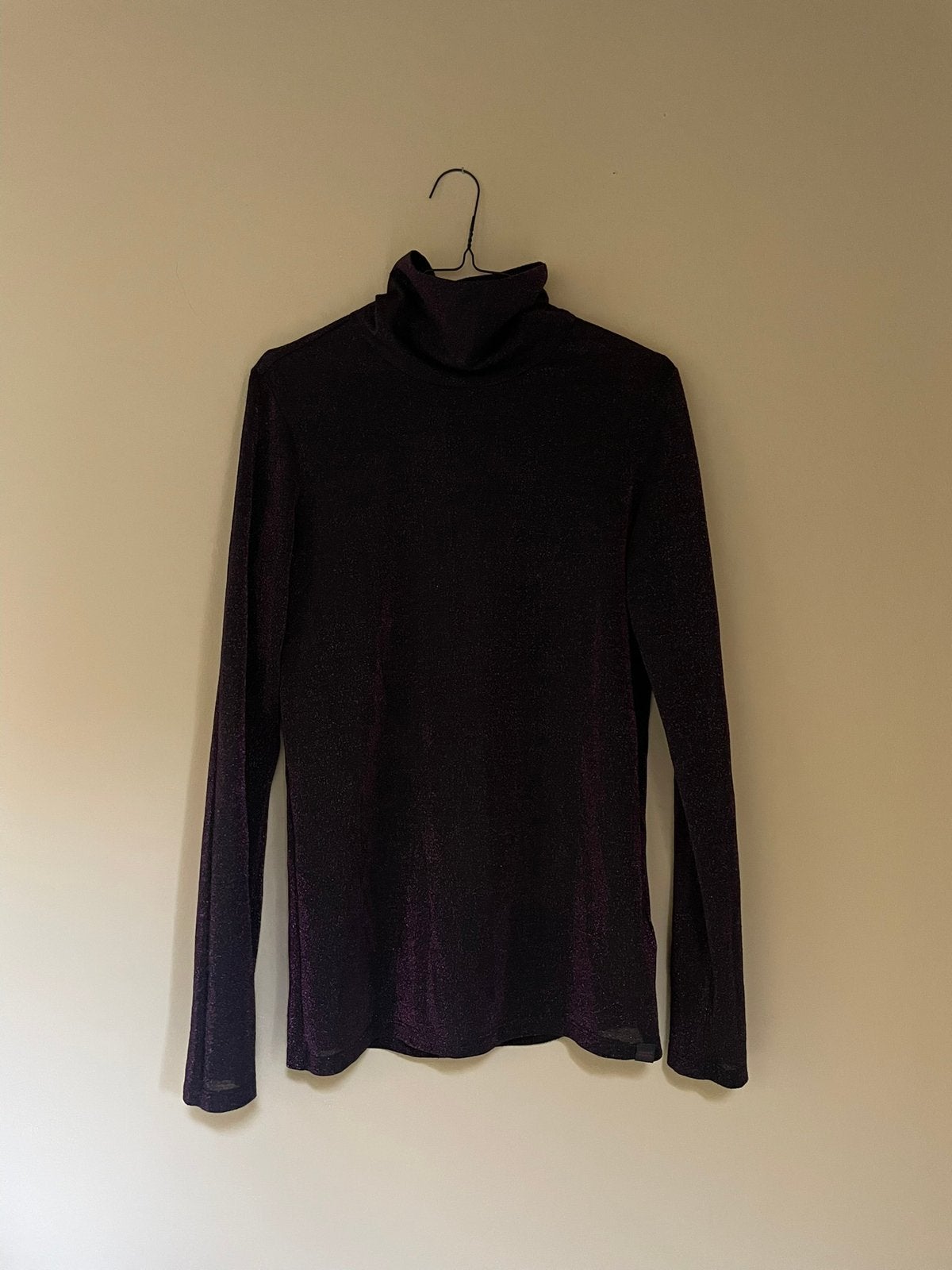Scotch & Soda - turtleneck longsleeve - maat L, Paars, Maat 42/44 (L), Ophalen of Verzenden, Zo goed als nieuw