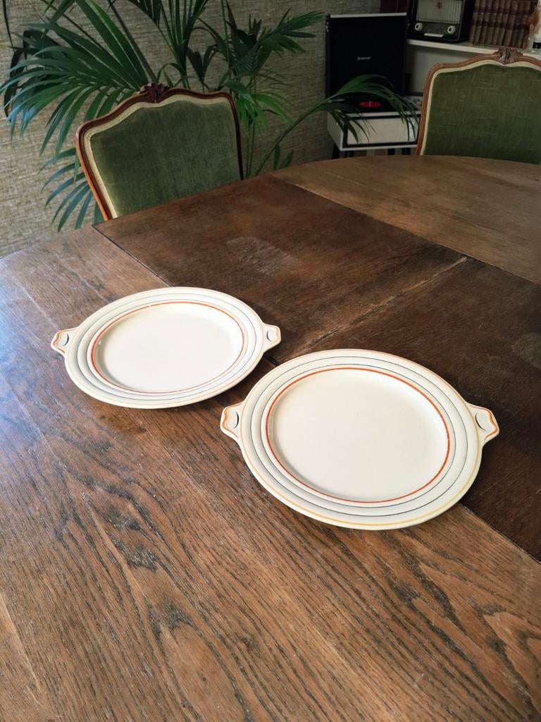 Vintage serveerschalen Boch - set van 2, Ophalen of Verzenden