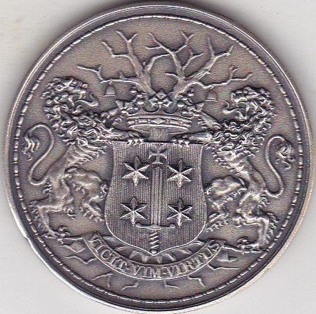 GEMEENTE HAARLEM CONCOURS HIPPIQUE KONINGINNEDAG 1955, Postzegels en Munten, Penningen en Medailles, Ophalen of Verzenden, Overige materialen