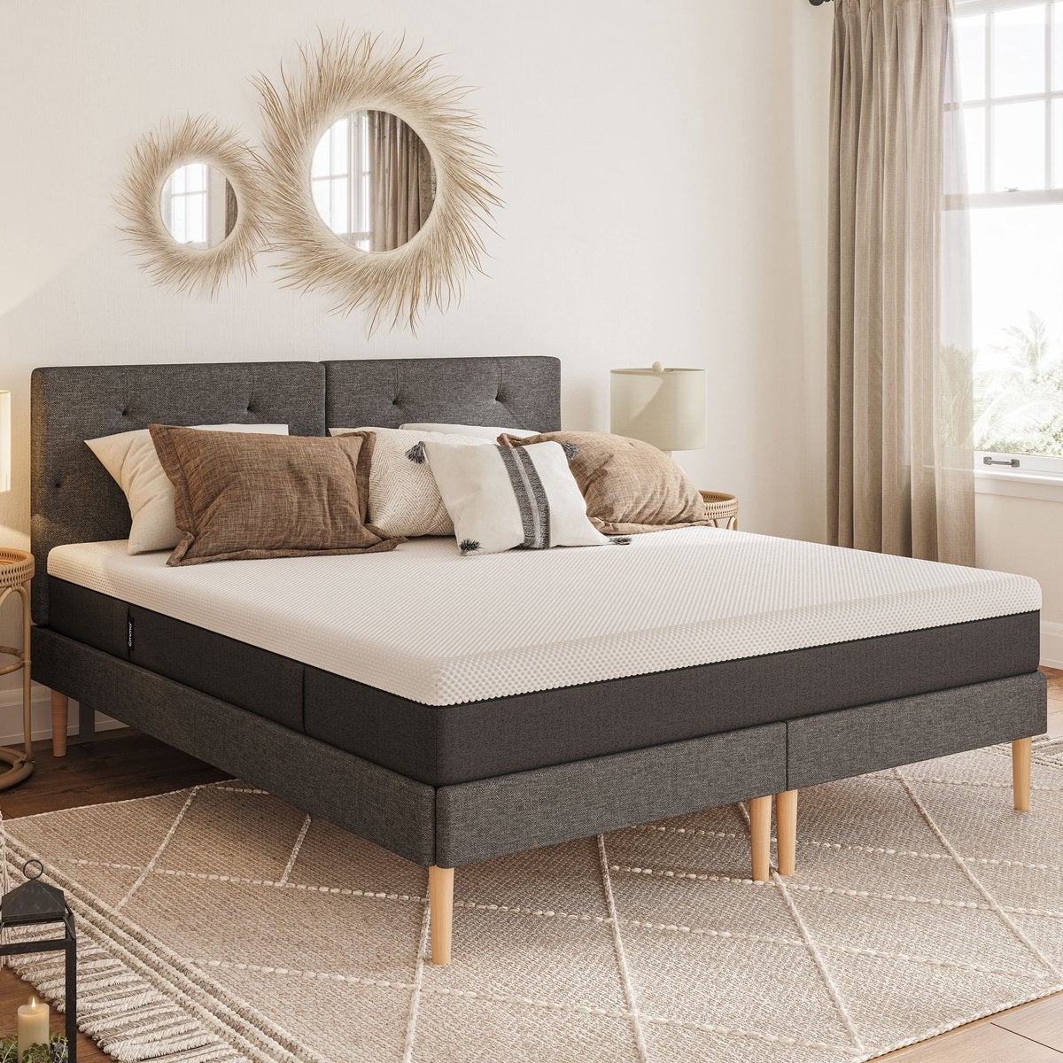 Emma Hybrid Matras 180x200 cm - Zgan (zonder bedframe), Huis en Inrichting, Ophalen, Tweepersoons, Zo goed als nieuw, Matras