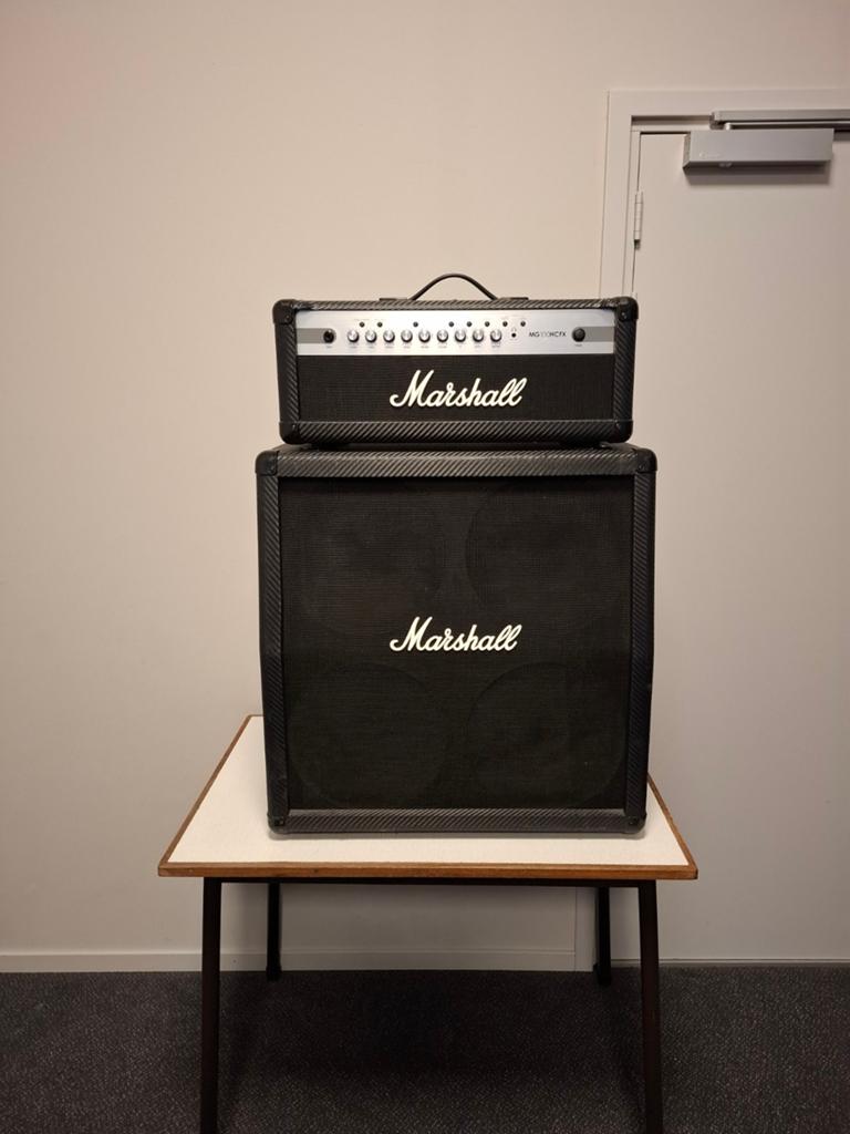 Gitaar versterker met box te koop, Ophalen of Verzenden, 100 watt of meer