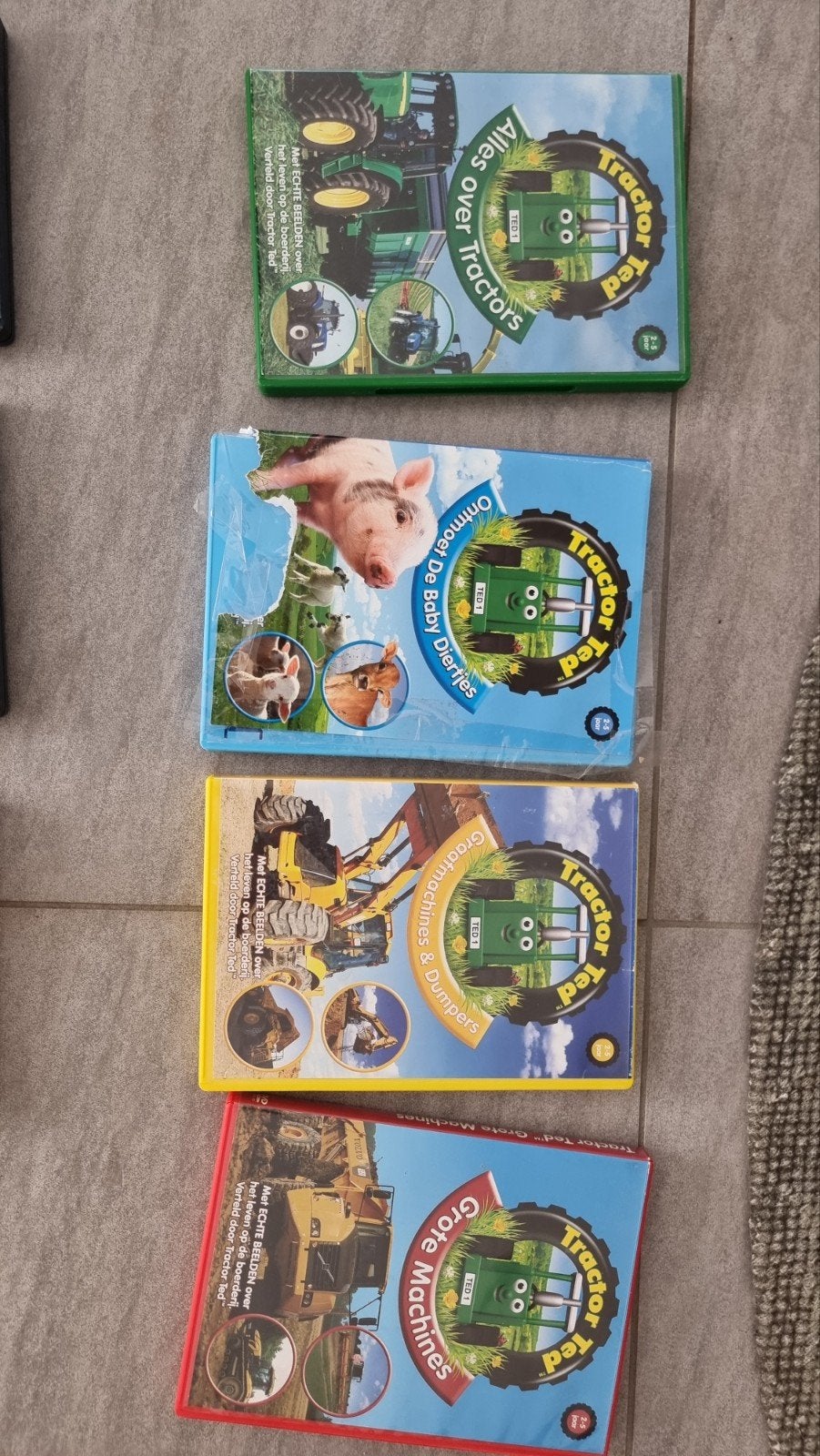 Diverse kinder DVD's: Bassie & Adriaan, Tractor Ted,, Sm, Cd's en Dvd's, Dvd's | Kinderen en Jeugd, Ophalen, Gebruikt, Alle leeftijden