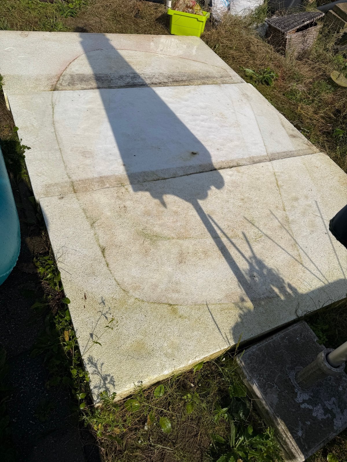 Gratis 3 isolatieplaten 1x2 meter, Ophalen, Gebruikt, 5 tot 10 m²