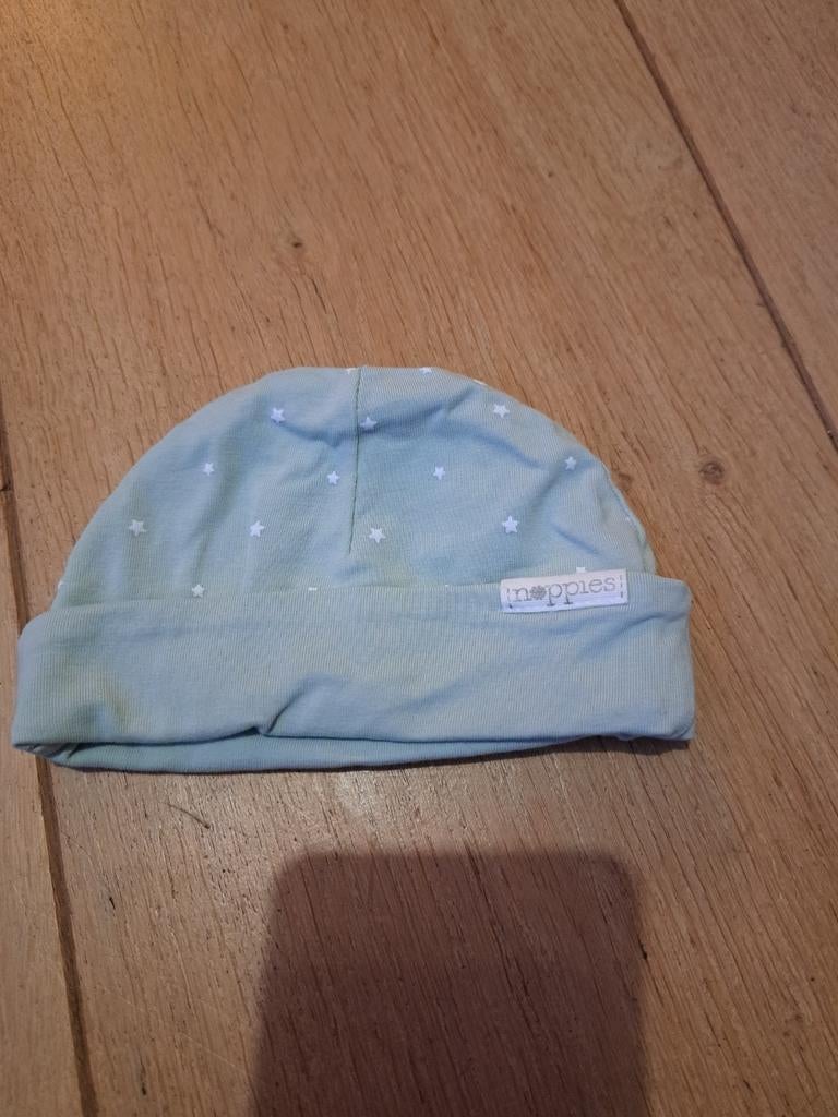 Mutsje noppies, Kinderen en Baby's, Babykleding | Mutsen, Sjaals en Wanten, Maat 50, Jongetje of Meisje, Ophalen of Verzenden