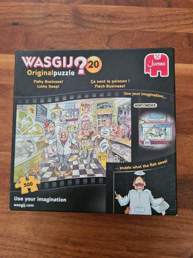 Wasgij 20.         Linke soep.     Puzzel.    500 Stukjes., Ophalen of Verzenden, 500 t/m 1500 stukjes, Nieuw, Legpuzzel