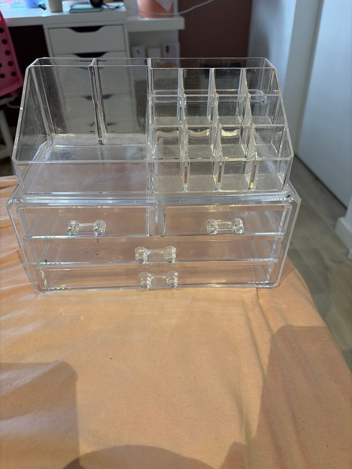 Make-up en sieraden organizer - Zo goed als nieuw, Ophalen of Verzenden, Zo goed als nieuw, Overige kleuren, Hardcase