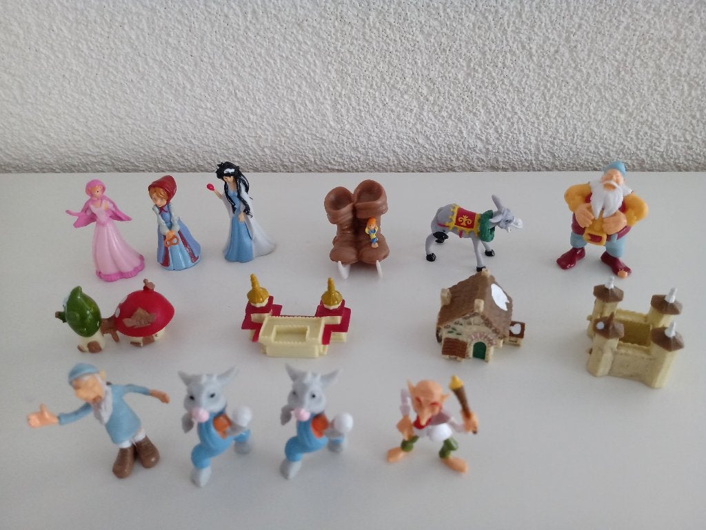 EFTELING Figuurtjes van de EMTÉ Supermarkten Actie, Verzamelen, Efteling, Ophalen of Verzenden, Gebruikt, Beeldje of Poppetje