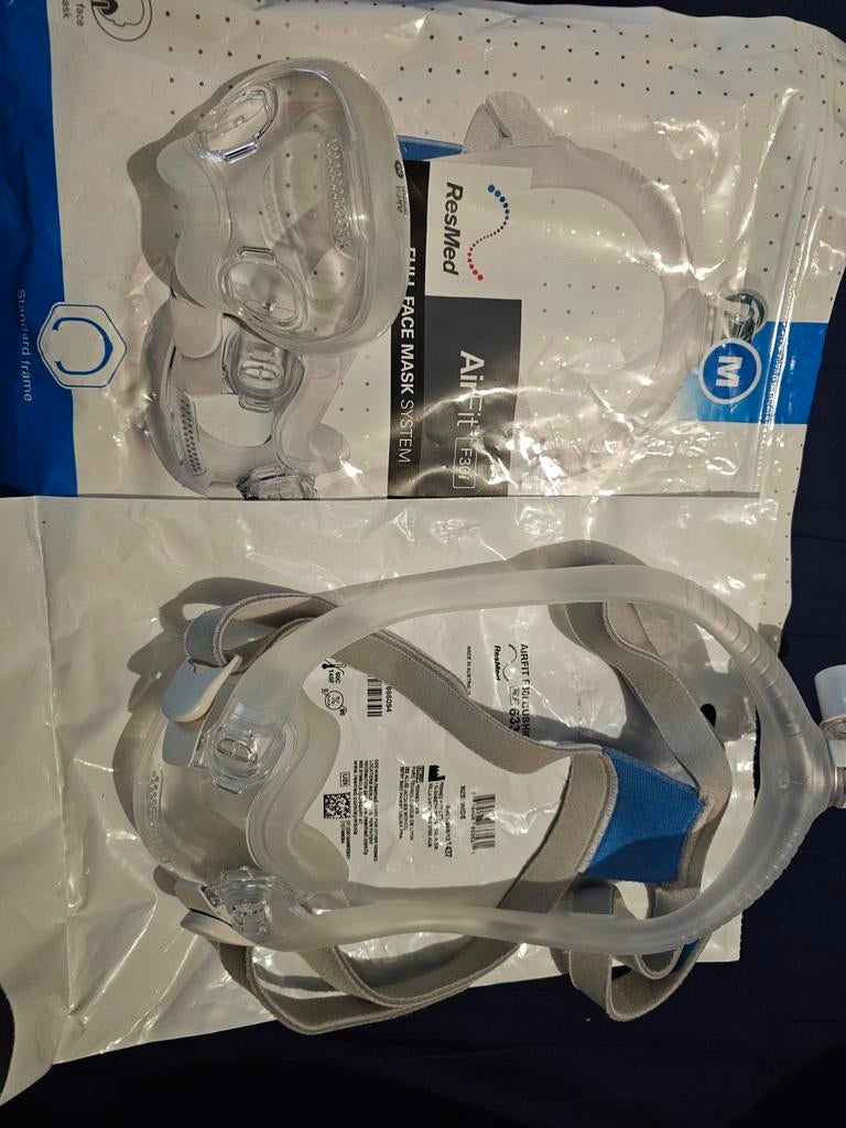 NEW f30i full face cpap M and W Size, Diversen, Ophalen of Verzenden, Nieuw