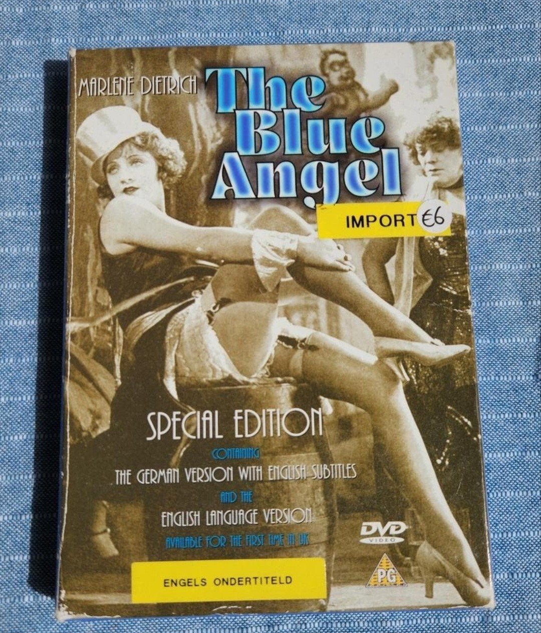 The blue angel - Der blaue Engel DVD Marlene Dietrich, Ophalen of Verzenden, Gebruikt, Drama