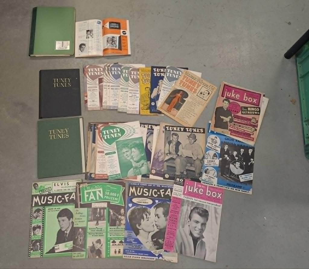 GIGA PARTIJ MUZIEK MAGAZINES. VOORAL 60S, Ophalen of Verzenden, Gelezen, Muziek, Film of Tv