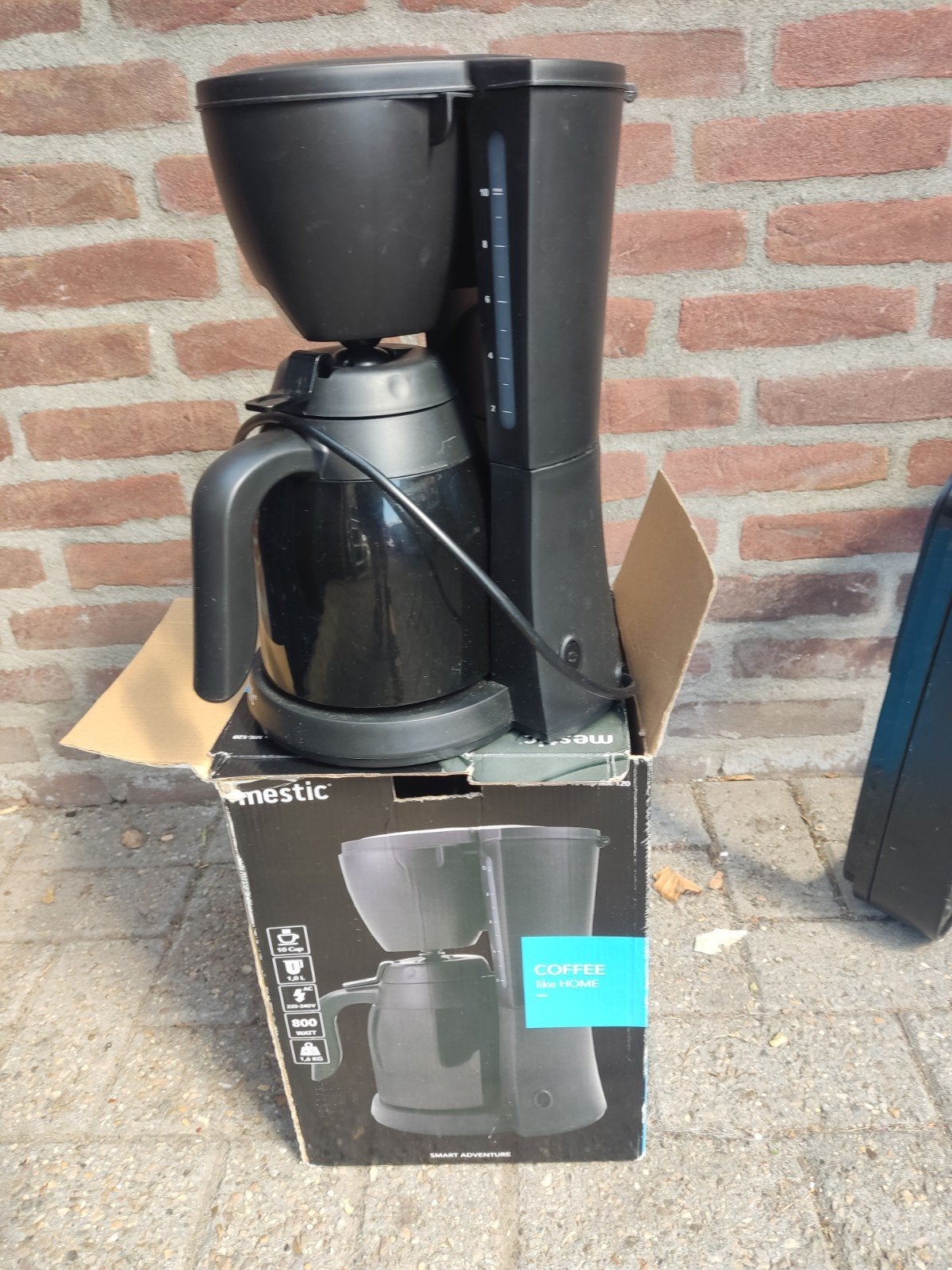 T.e.a.b:  Koffie zet apparaat voor op de camping, Witgoed en Apparatuur, Koffiemachine-accessoires, Ophalen, Gebruikt, Koffiekan