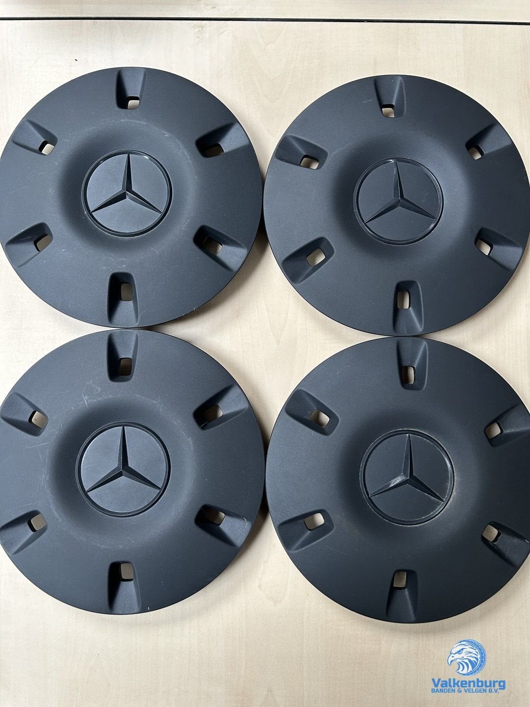 ORIGINELE Mercedes Sprinter naafkap naafdop wieldop set zwar, Auto diversen, Gebruikt, -, Verzenden, -