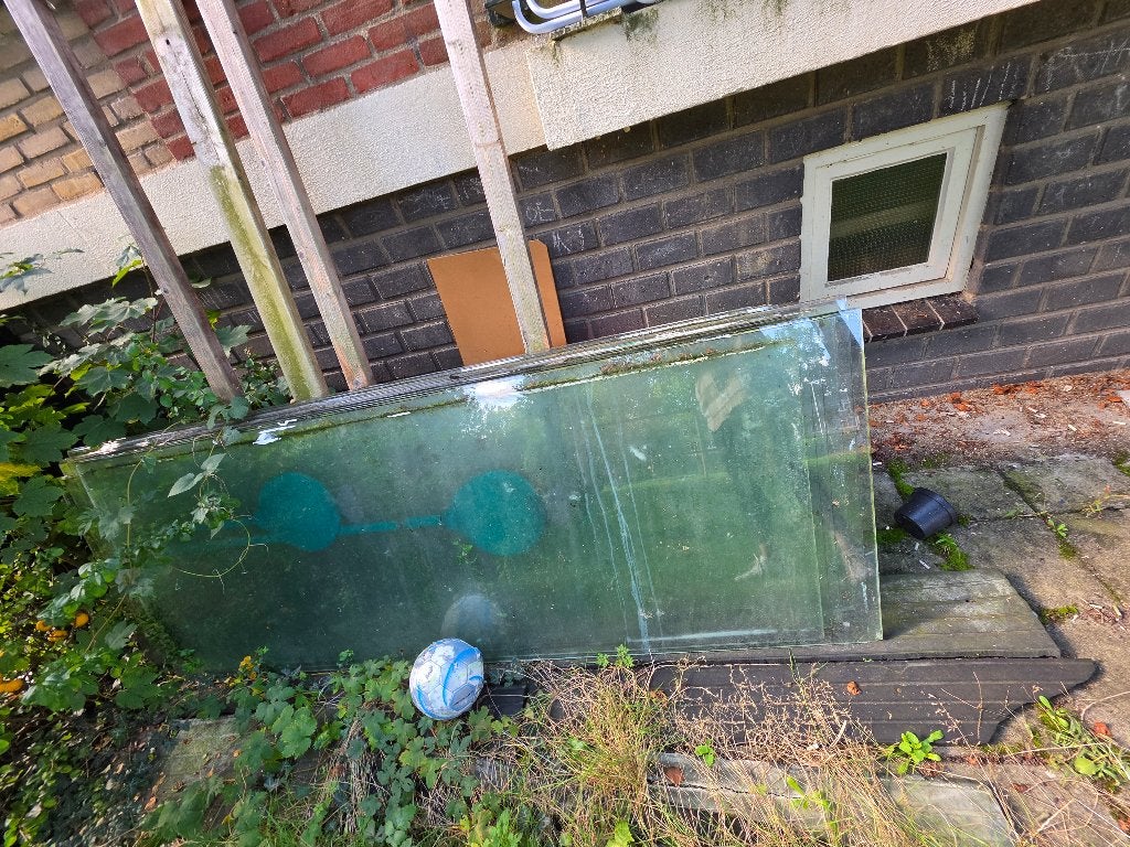 Kas glas, Ophalen, Overige materialen, Gebruikt, Kweekkas