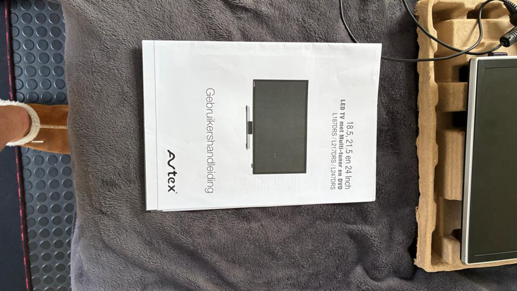 Avtex TV 18,5 inch 12 volt voor caravan of camper, Ophalen of Verzenden, Gebruikt, 40 tot 60 cm, Overige merken
