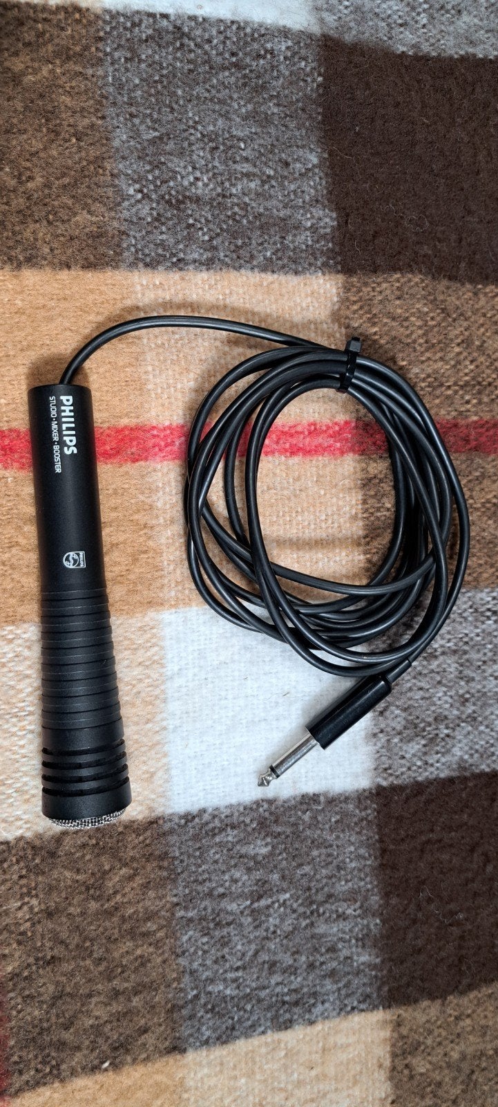 Philips Studio Mixer Booster Vintage Microfoon, Ophalen of Verzenden, Gebruikt, Studiomicrofoon