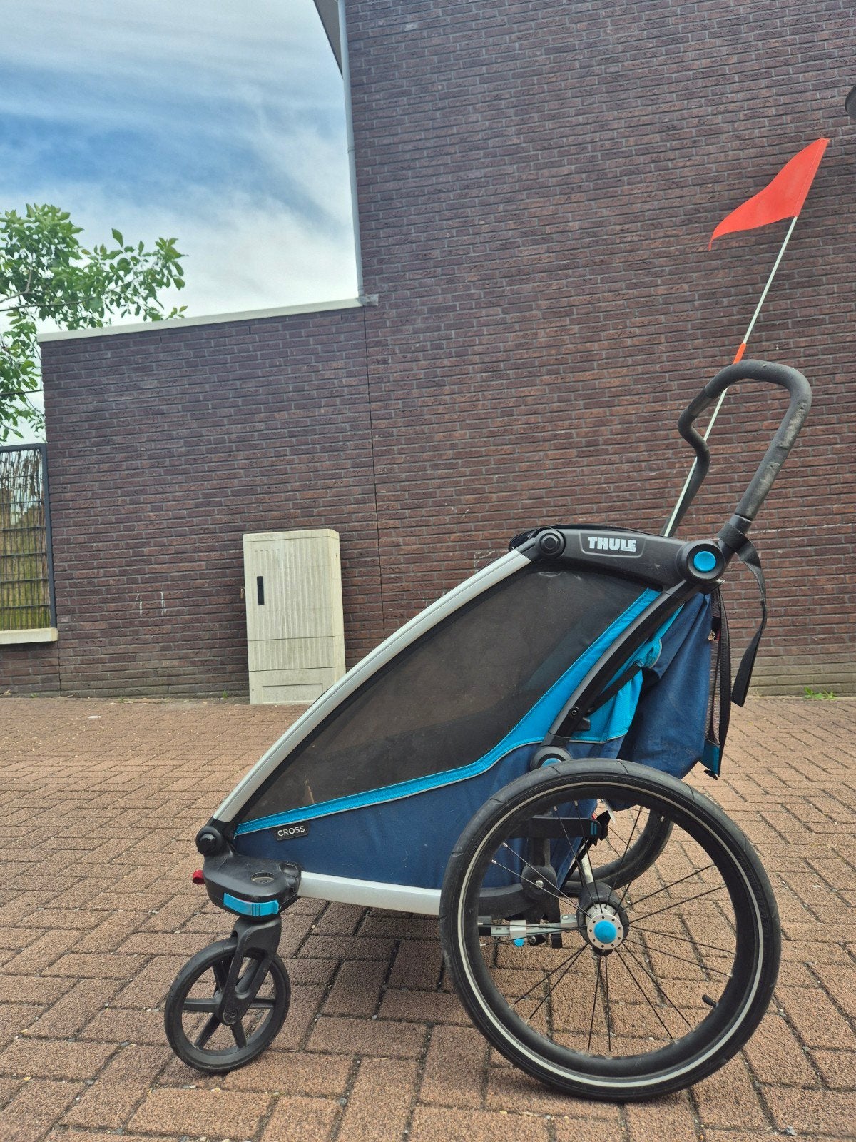 Thule Chariot Cross 2, Ophalen, Gebruikt, Vering, 20 tot 40 kg