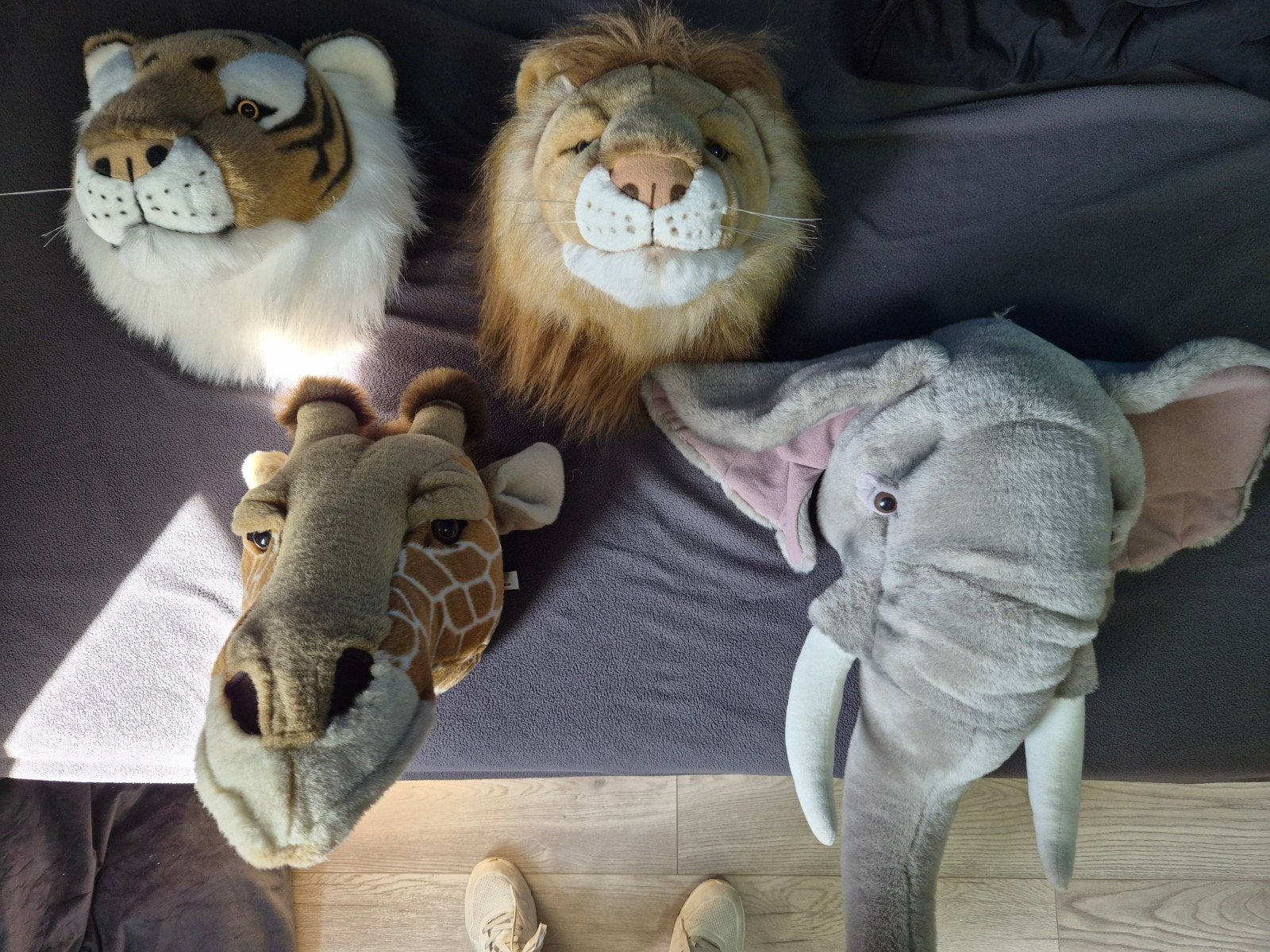 Bibib dierenhoofden, Ophalen of Verzenden, Gebruikt, Overige typen