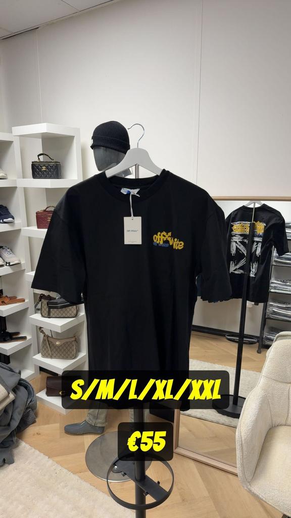 Off-White, Ophalen of Verzenden, Zo goed als nieuw, Overige maten, Zwart