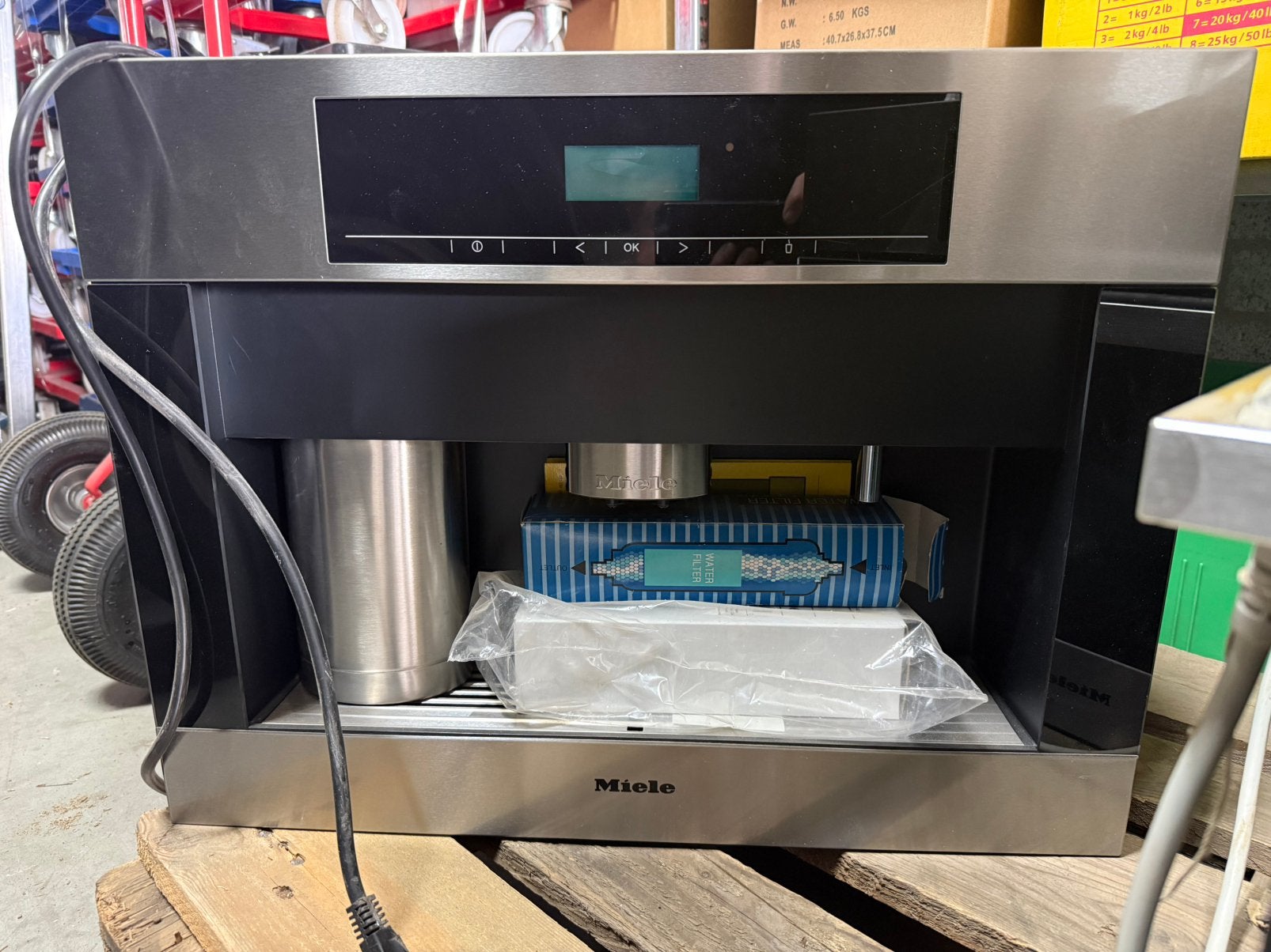 Miele CVA 5060 inbouw koffiemachine, Witgoed en Apparatuur, Ophalen, Zo goed als nieuw