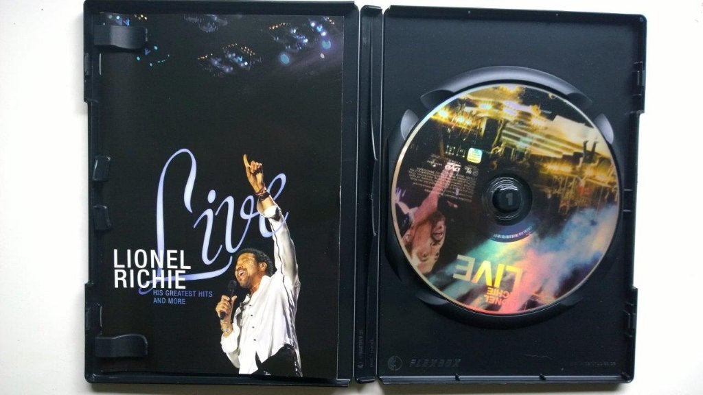 Lionel Richie - Live His Greatest Hits And More (DVD), Alle leeftijden, Ophalen of Verzenden, Zo goed als nieuw, Concert