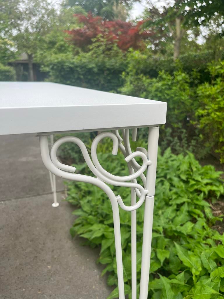 IKEA FALKHÖJDEN Tafel - Wit, 110x65 cm, Ophalen, Gebruikt, 100 tot 150 cm, 50 tot 100 cm