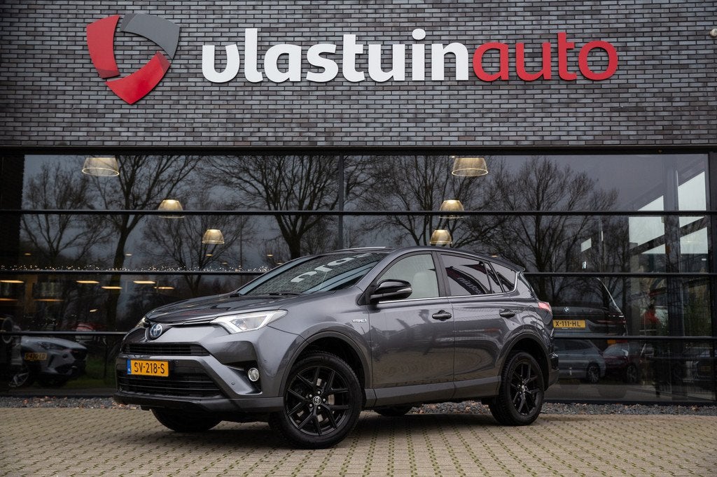 Toyota RAV4 2.5 Hybrid Black Edition , Pano, Trekhaak, Leder