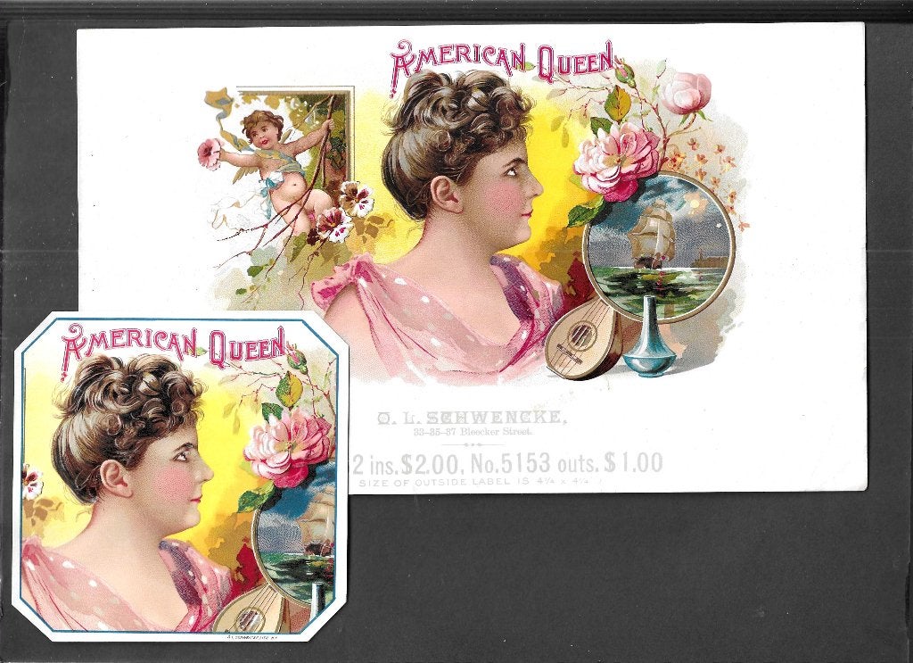 Etiket scan V5609, Ophalen of Verzenden, Gebruikt, Sigarenbandjes