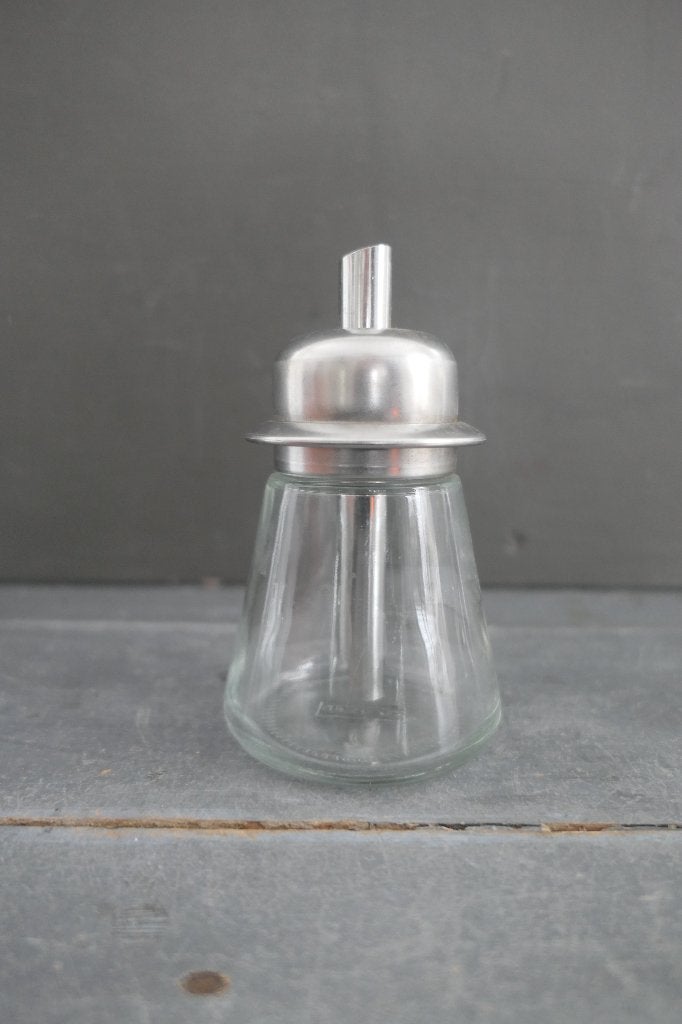 Ikea suikerstrooier. Hoogte 14 cm., Verzenden, IKEA, Zo goed als nieuw, Glas