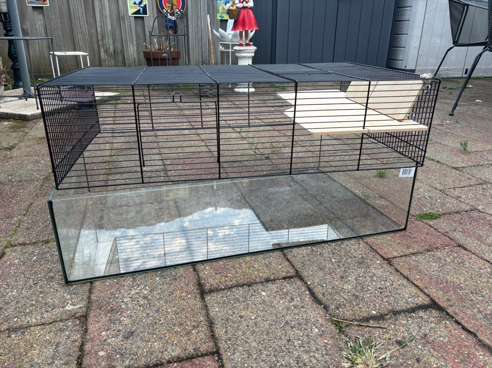 Knaagdier verblijf netjes, ZSM weg!, Dieren en Toebehoren, Kooi, Hamster, Zo goed als nieuw, 75 tot 110 cm