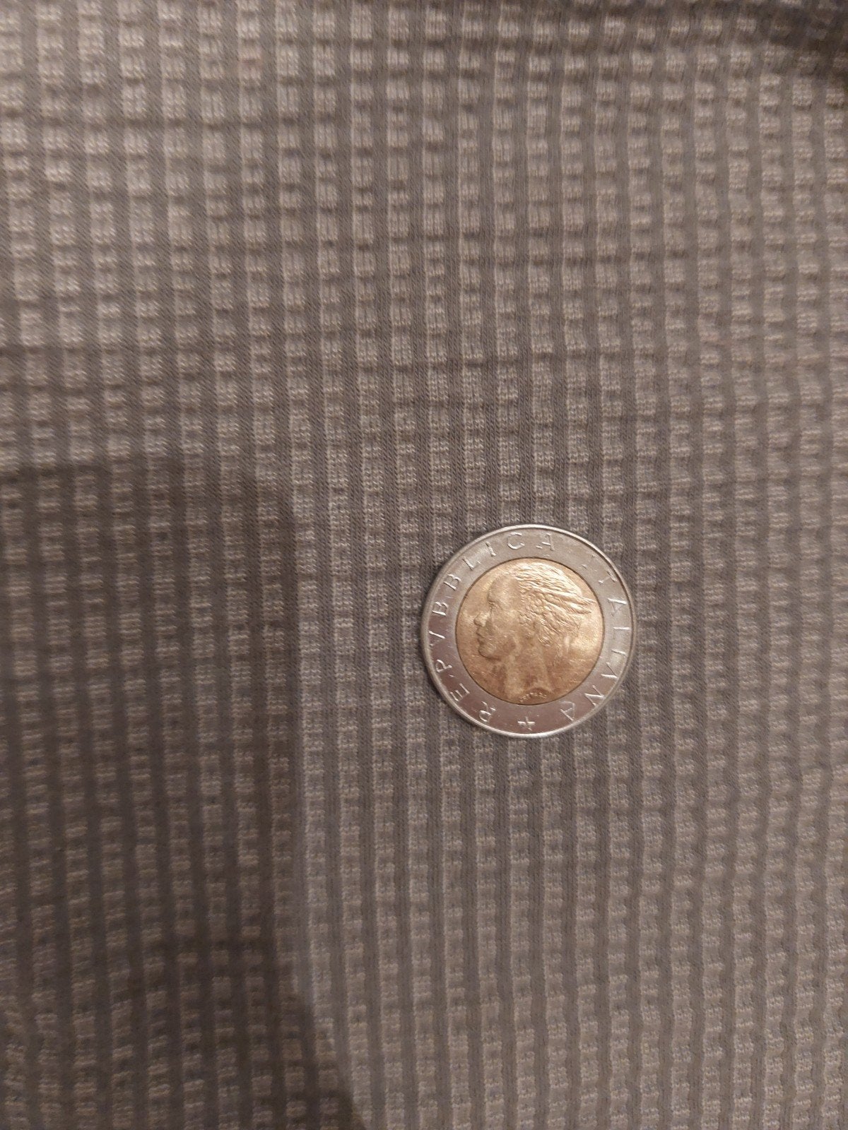 Zeldzame Italiaanse 500 Lire munt (1982), Ophalen of Verzenden, Gestempeld