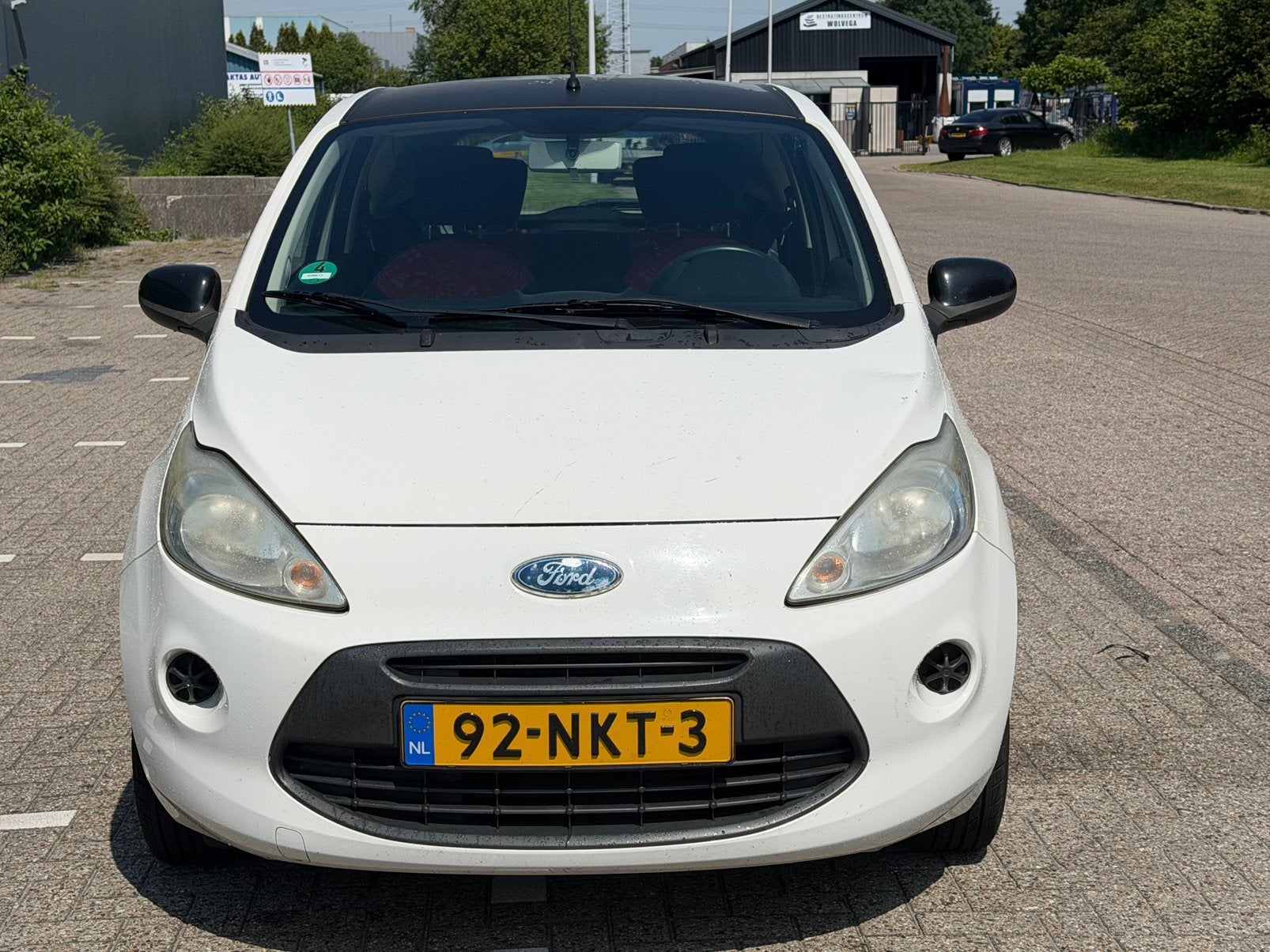 Ford Ka 1.2 51KW 2010 Wit APK nieuw, Auto's, Voorwielaandrijving, 1242 cc, 4 cilinders, 4 stoelen