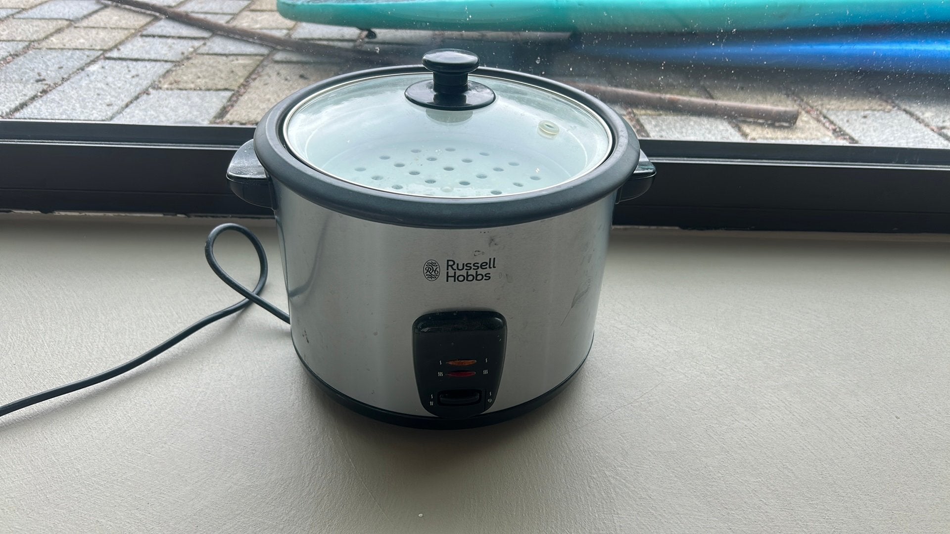 Russel Hobbs rijstkoker, Met deksel, Ophalen of Verzenden, Gebruikt, Overige typen