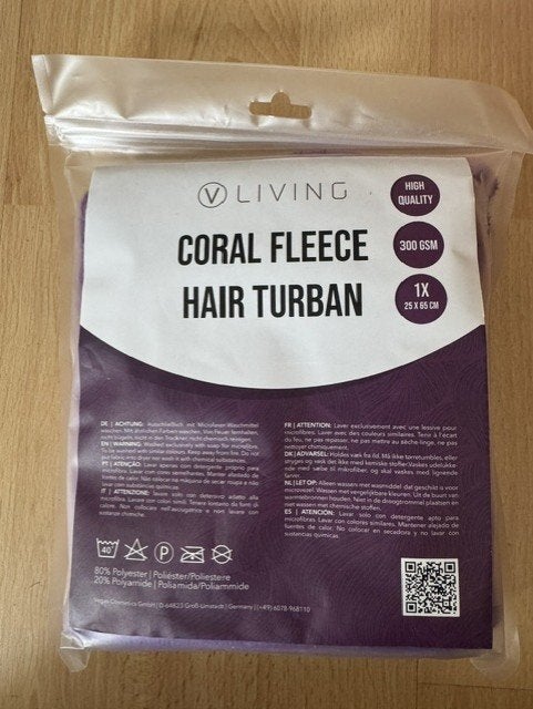 Vegas hair towel paars, Ophalen of Verzenden, Nieuw, Overige typen