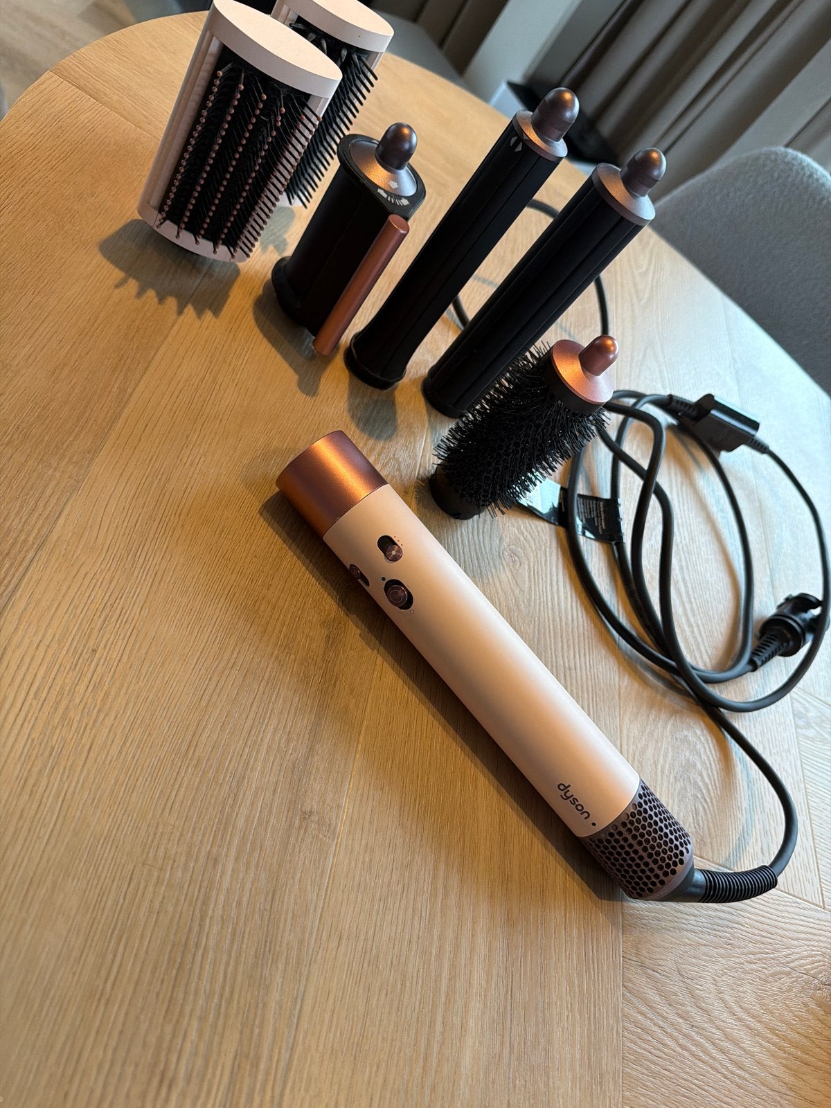 Dyson Airwrap Complete Long - Zo goed als nieuw, Ophalen, Zo goed als nieuw, Krultang of Stijltang
