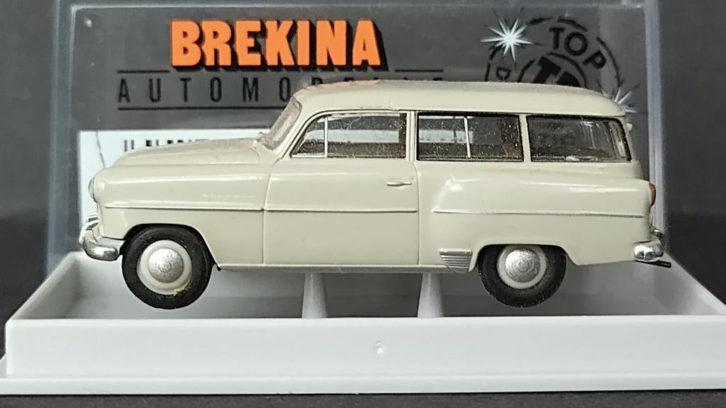 Opel Olympia Caravan 1;87 H0 Brekina Pol, Hobby en Vrije tijd, Modelauto's | 1:87, Auto, Brekina gmbh, Info@brekina.de, Ophalen of Verzenden