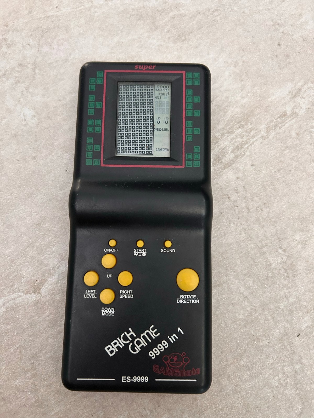 Brick Game 9999 in 1 - Retro Handheld Console, Spelcomputers en Games, Spelcomputers | Overige, Ophalen of Verzenden, Gebruikt