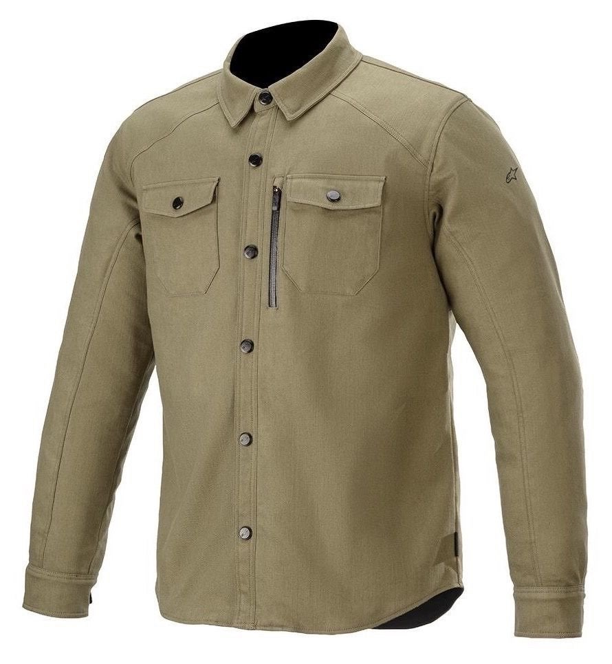 Alpinestars Newman motorjas overshirt 3XL groen rugprotector, Motoren, Jas | textiel, Dames, Ophalen of Verzenden, Alpinestars