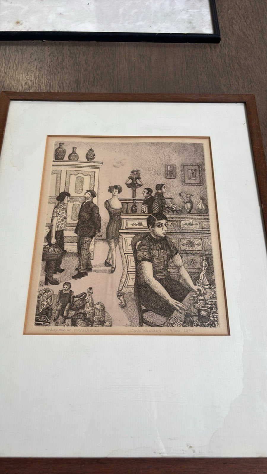 Ets van Carla Kleekamp, Antiek en Kunst, Kunst | Etsen en Gravures, Ophalen of Verzenden