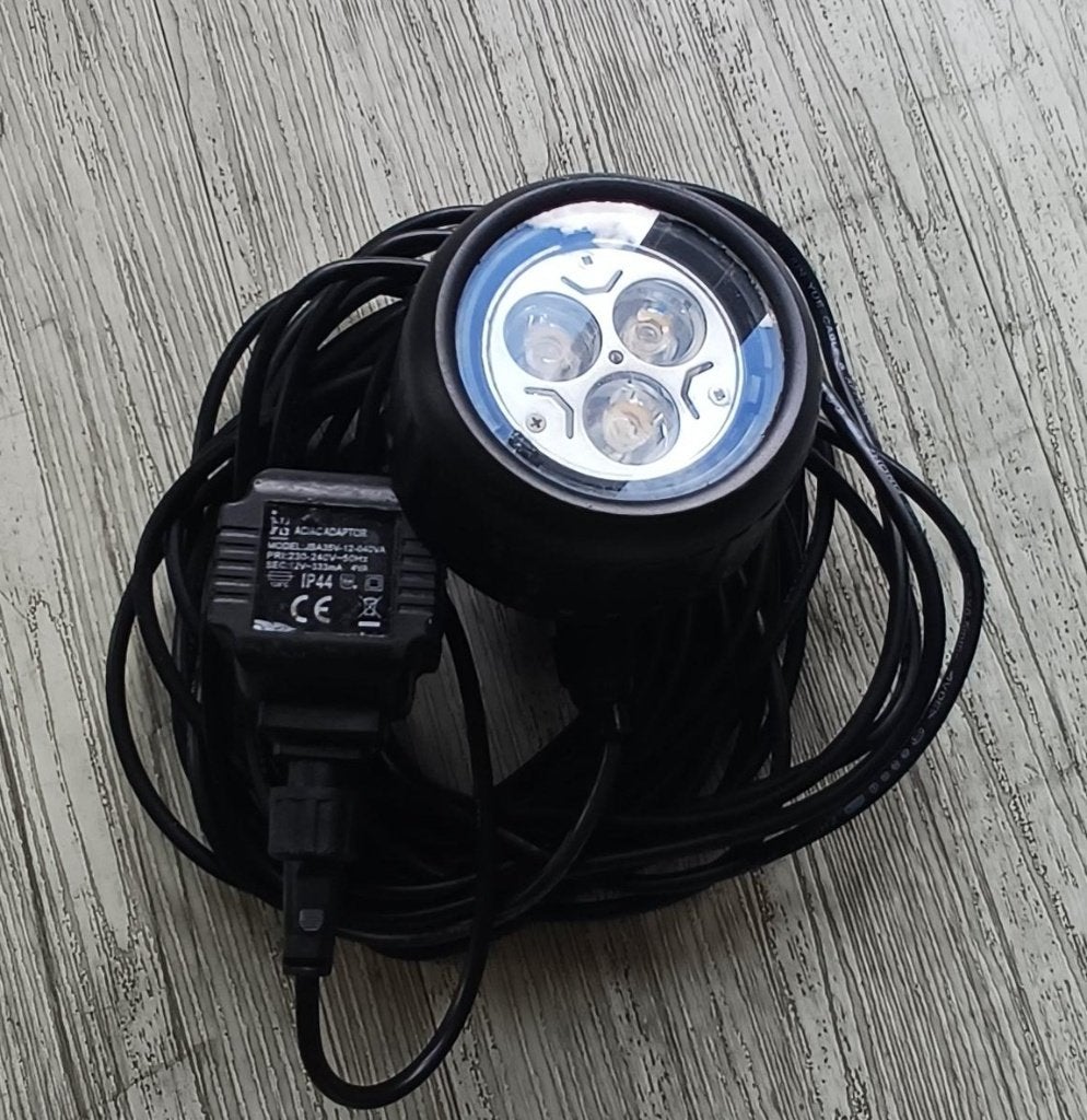 Vijververlichting onderwaterverlichting LED 3W incl. adapter, Karper of Koi