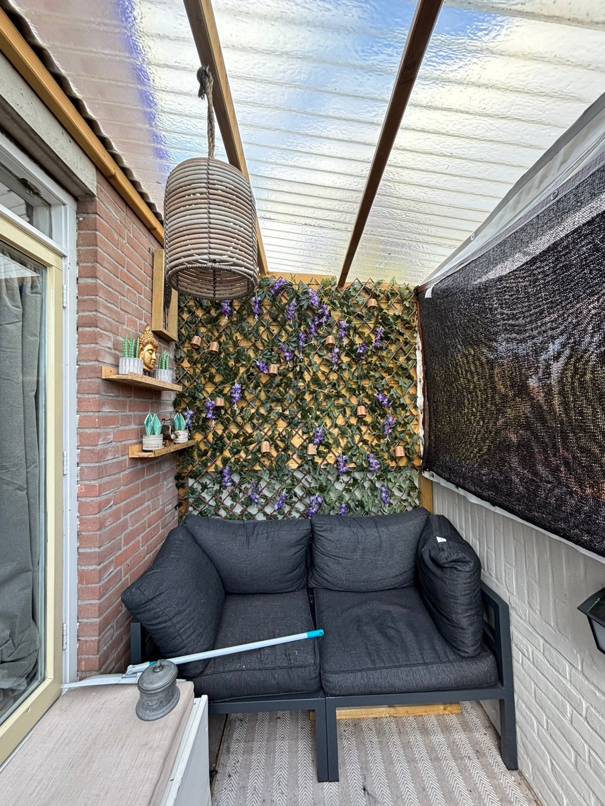 (Balkon) overkapping, Ophalen of Verzenden, Zo goed als nieuw