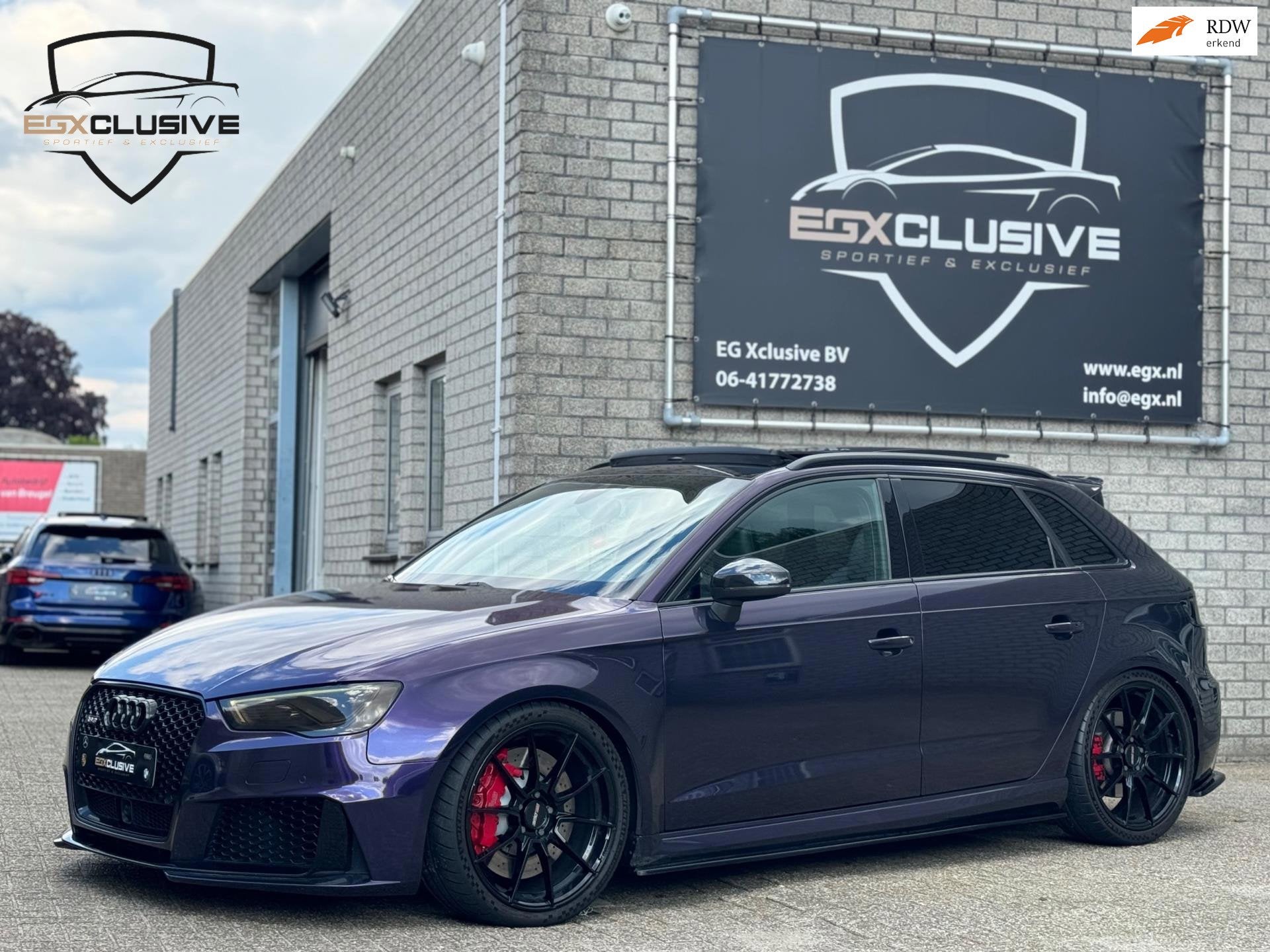 Audi RS3 2.5 TFSI Quattro 900PK MTR Stage 5 70K facturen, Automaat, Dealer onderhouden, Gebruikt, RS3