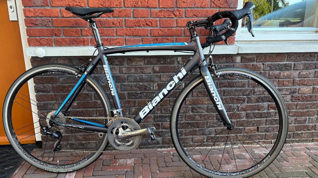 Bianchi Via Nirone 7 zo goed als nieuw, Fietsen en Brommers, 28 inch, Velgrem, Aluminium, Zo goed als nieuw