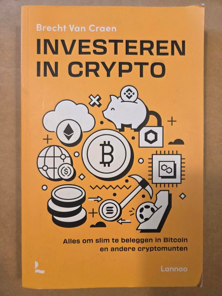 Investeren in Crypto - Brecht Van Craen, Ophalen of Verzenden, Zo goed als nieuw, Geld en Beleggen, Brecht Van Craen