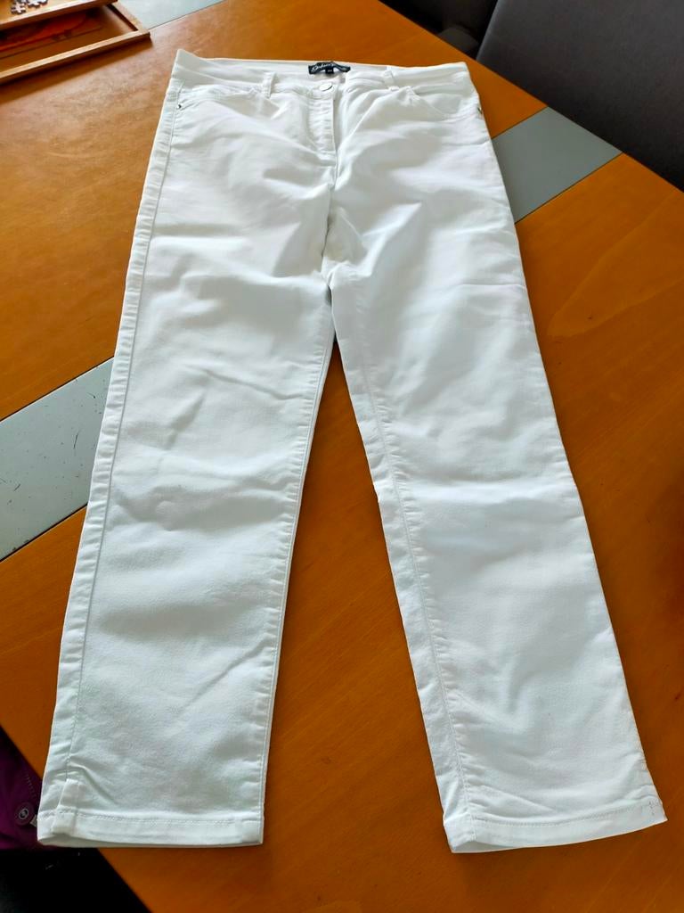 Broek maat 38 merk Gafair jeans, Maat 38/40 (M), Wit, Ophalen of Verzenden, Zo goed als nieuw