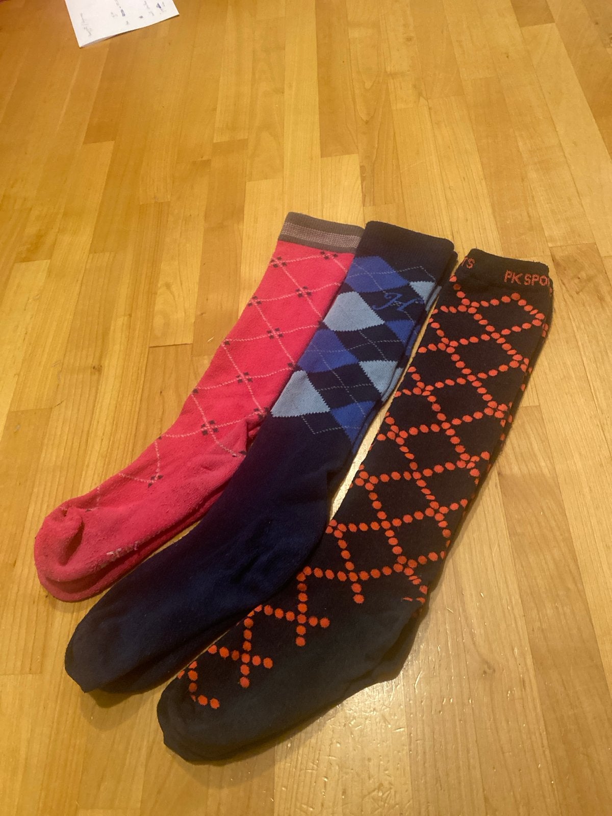 PK Sports & Harry's Horse Sokken - 3 paar, Sokken en Kniesokken, Blauw, Maat 35 t/m 38, Ophalen of Verzenden